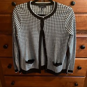 Houndstooth cardigan